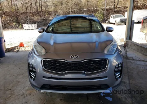 2018 Kia Sportage Sx from USA, damaged, VIN KNDPR3A6XJ7376593